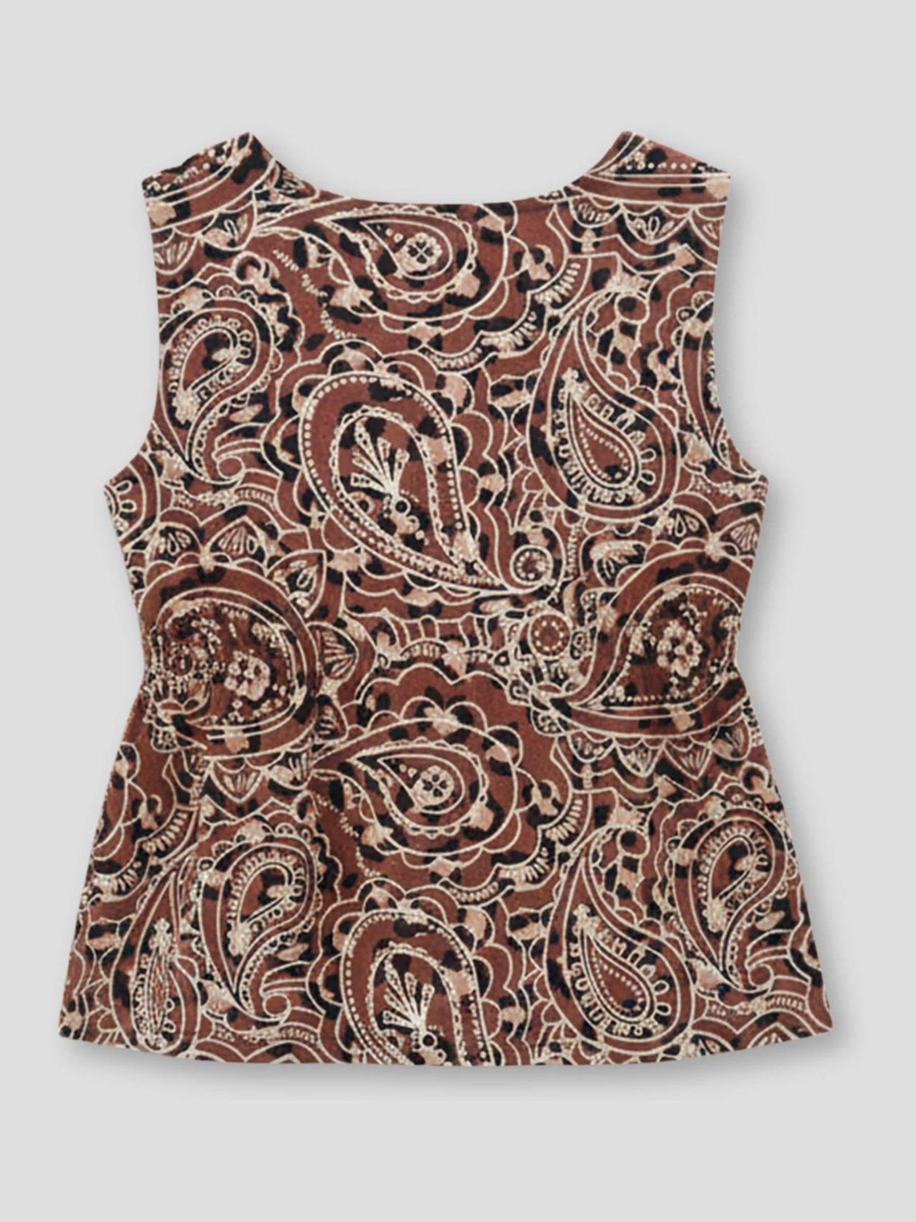 Dsiney Kidz - Angel & Rocket Animal Livvy Leopard Peplum Top image 5
