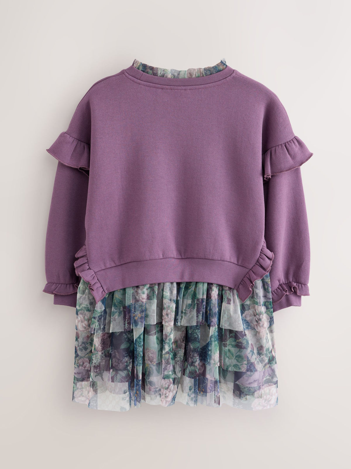 Dsiney Kidz - Laura Ashley Purple Sweat Mock Dress image 7