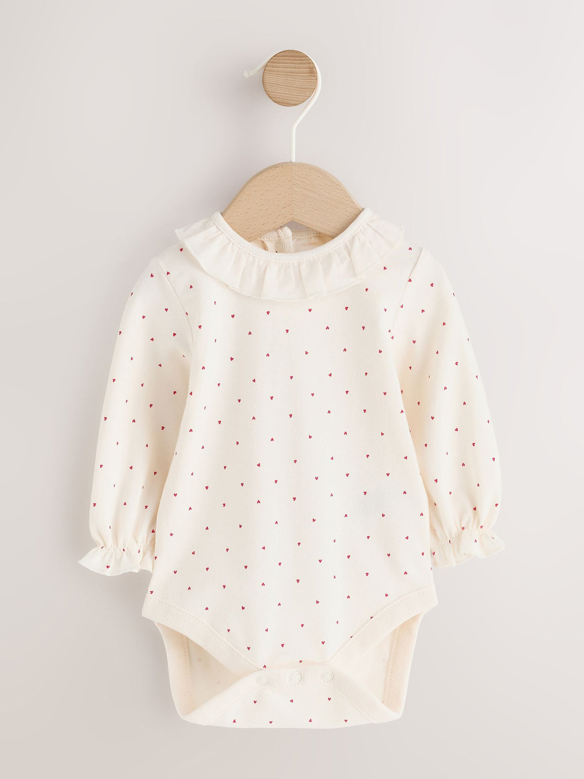 Red Cord Baby Pinafore Long Sleeve Bodysuit And Tights 3 Piece Set (0mths-2yrs) - image 7