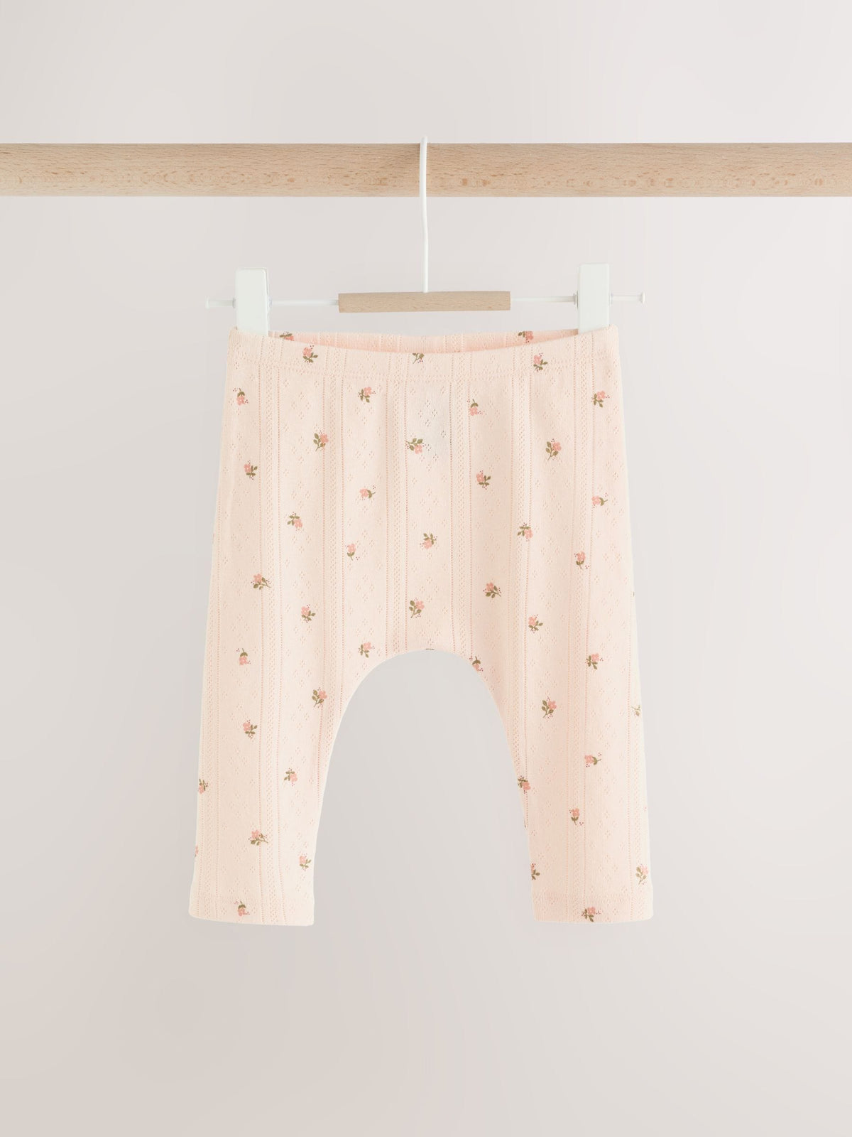 Dsiney Kidz - Mink Brown Ditsy Baby Leggings 5 Pack (0mths-2yrs) image 2