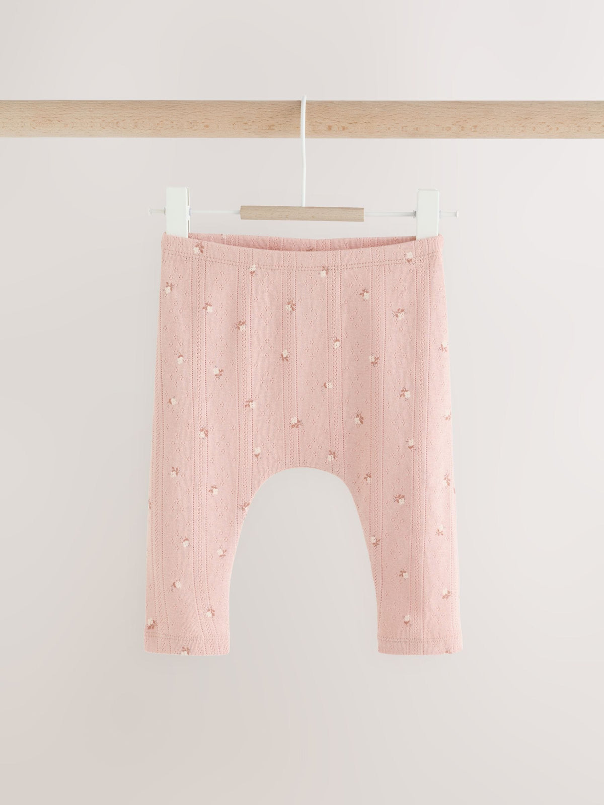 Dsiney Kidz - Mink Brown Ditsy Baby Leggings 5 Pack (0mths-2yrs) image 5