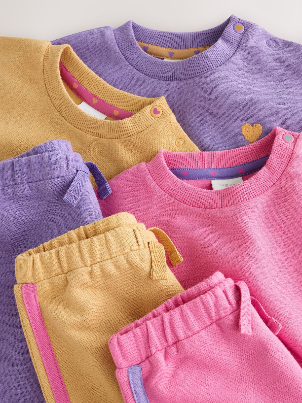 Purple Sweat and Jogger Baby 6 Piece Set (0mths-2yrs) - image 11