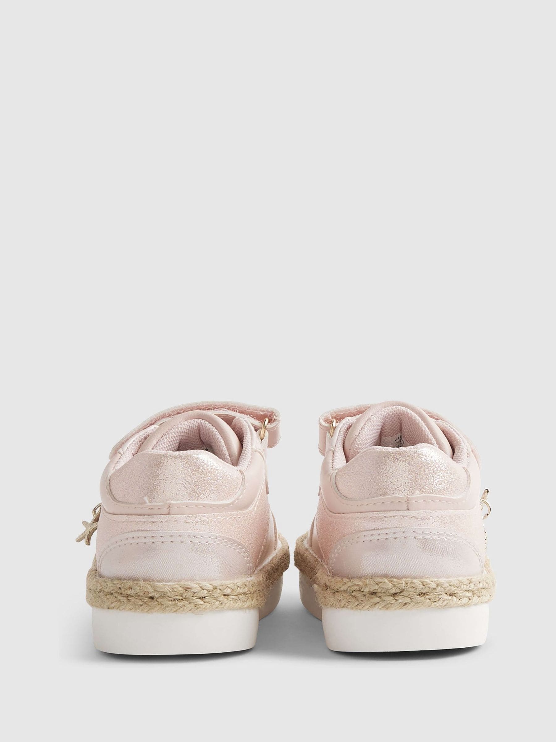 River Island Pink Shell Trainers image 3