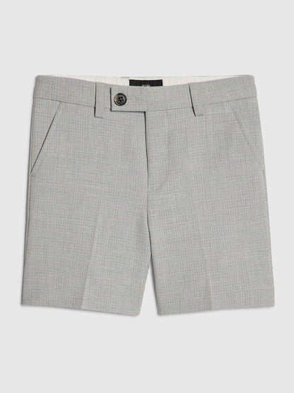 River Island Grey Tailored Suit Shorts image 1
