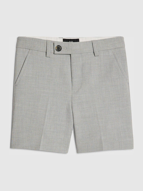 River Island Grey Tailored Suit Shorts image 1