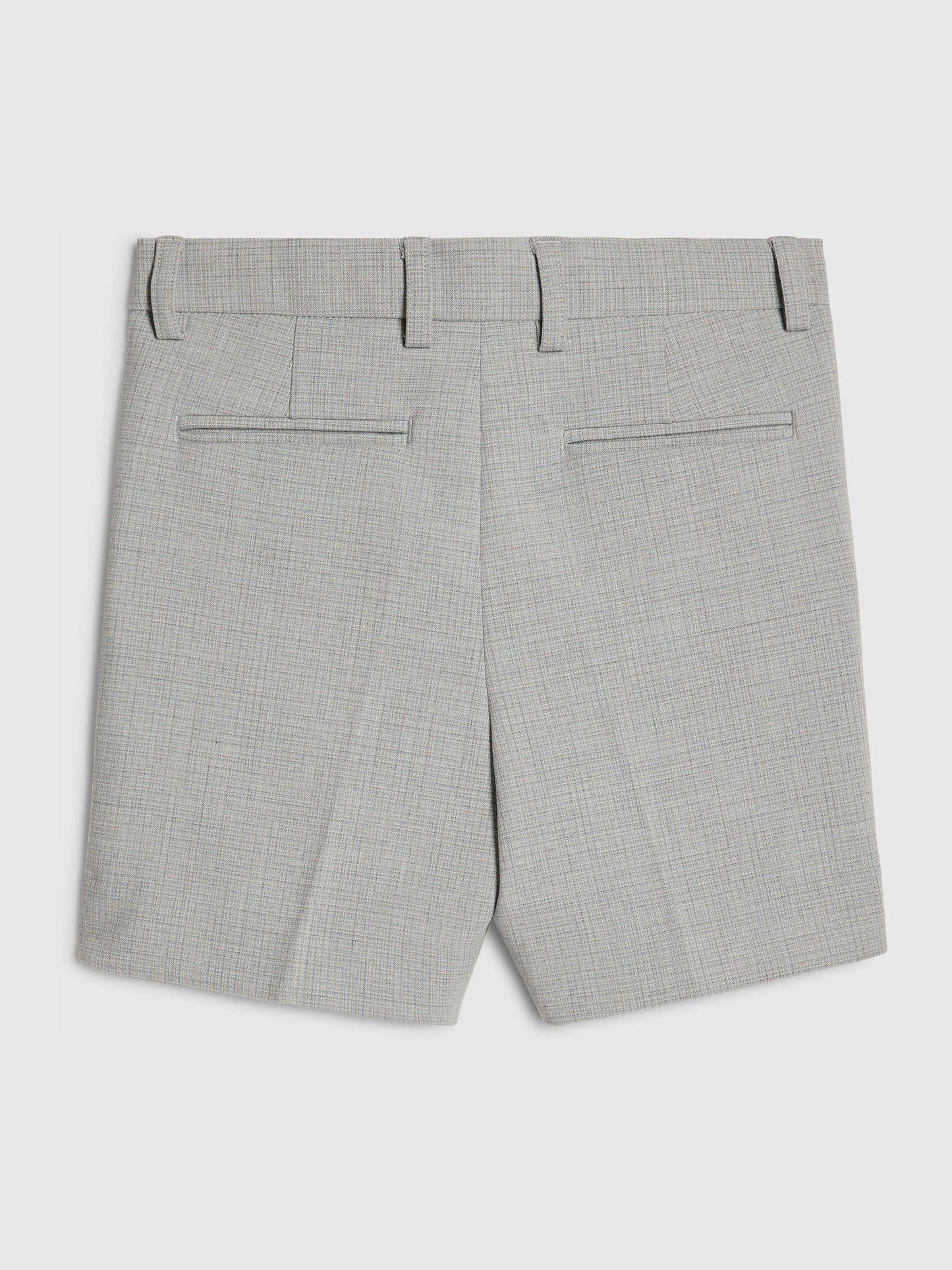 River Island Grey Tailored Suit Shorts image 2