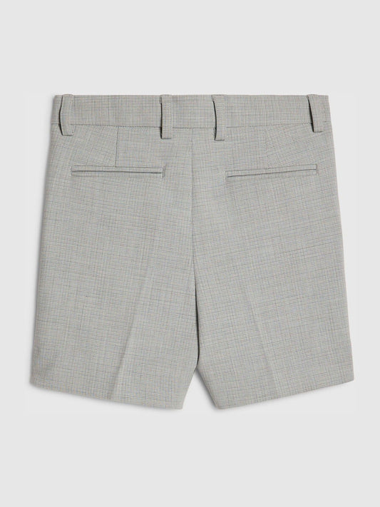 River Island Grey Tailored Suit Shorts image 2