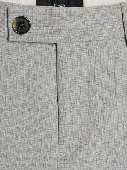 River Island Grey Tailored Suit Shorts image 3