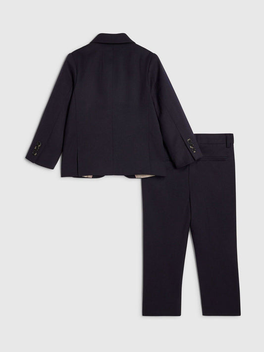 River Island Blue Tailored Suit Jacket & Suit Trousers Set image 2