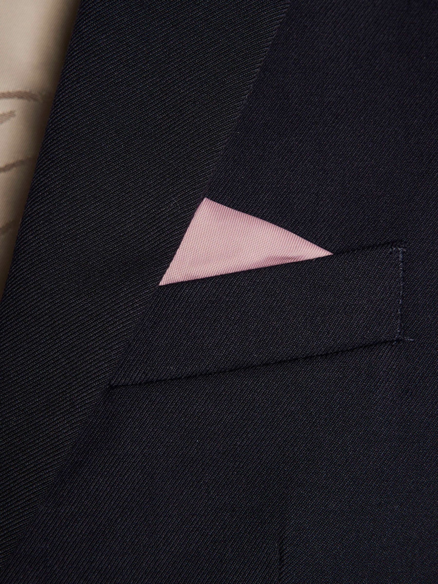 River Island Blue Tailored Suit Jacket & Suit Trousers Set image 4