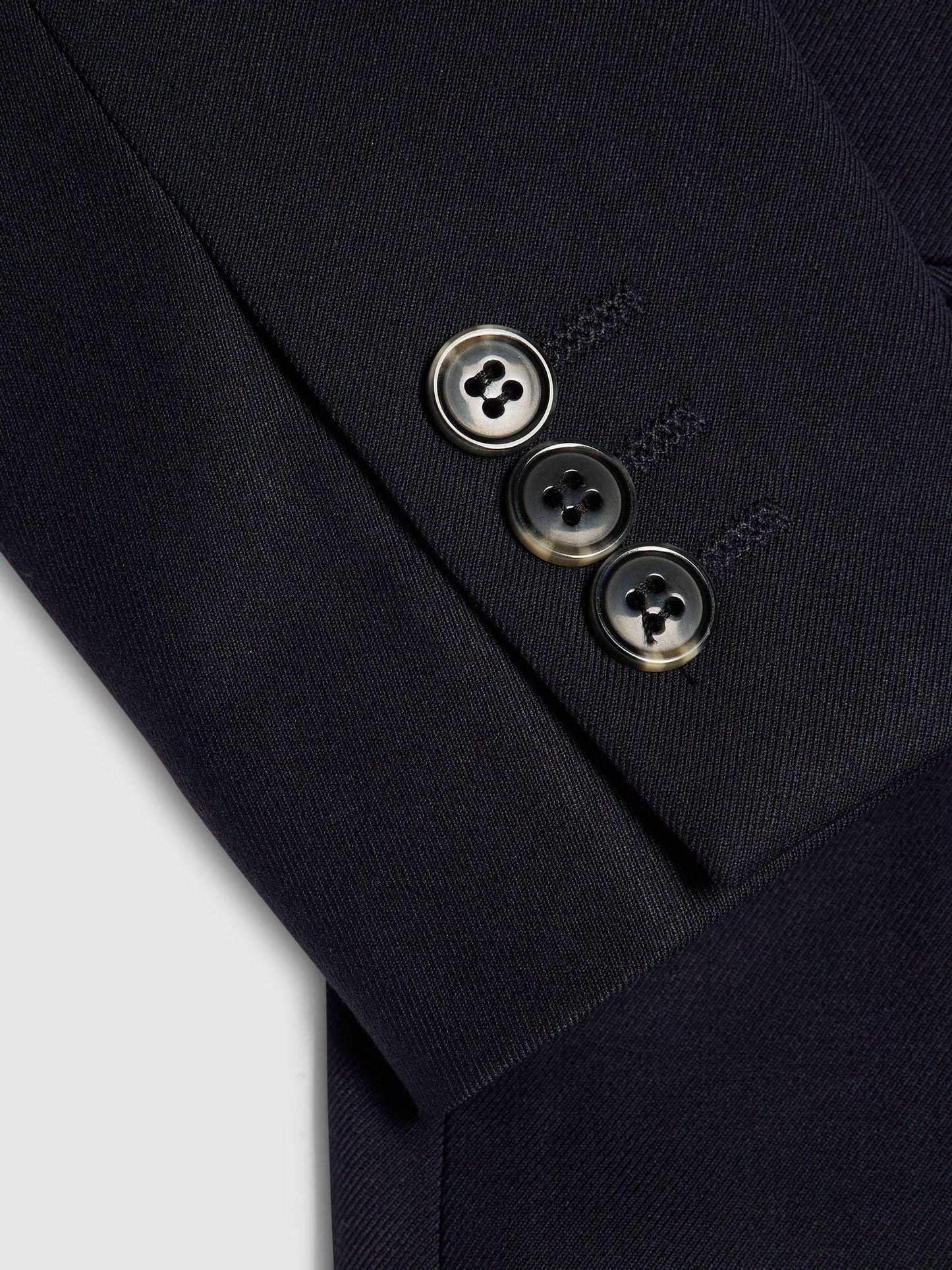 River Island Blue Tailored Suit Jacket & Suit Trousers Set image 5