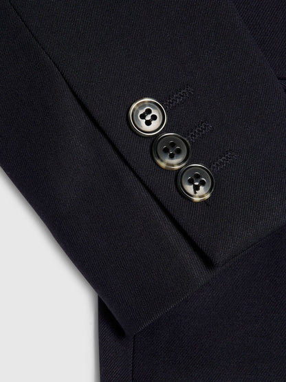 River Island Blue Tailored Suit Jacket & Suit Trousers Set image 5