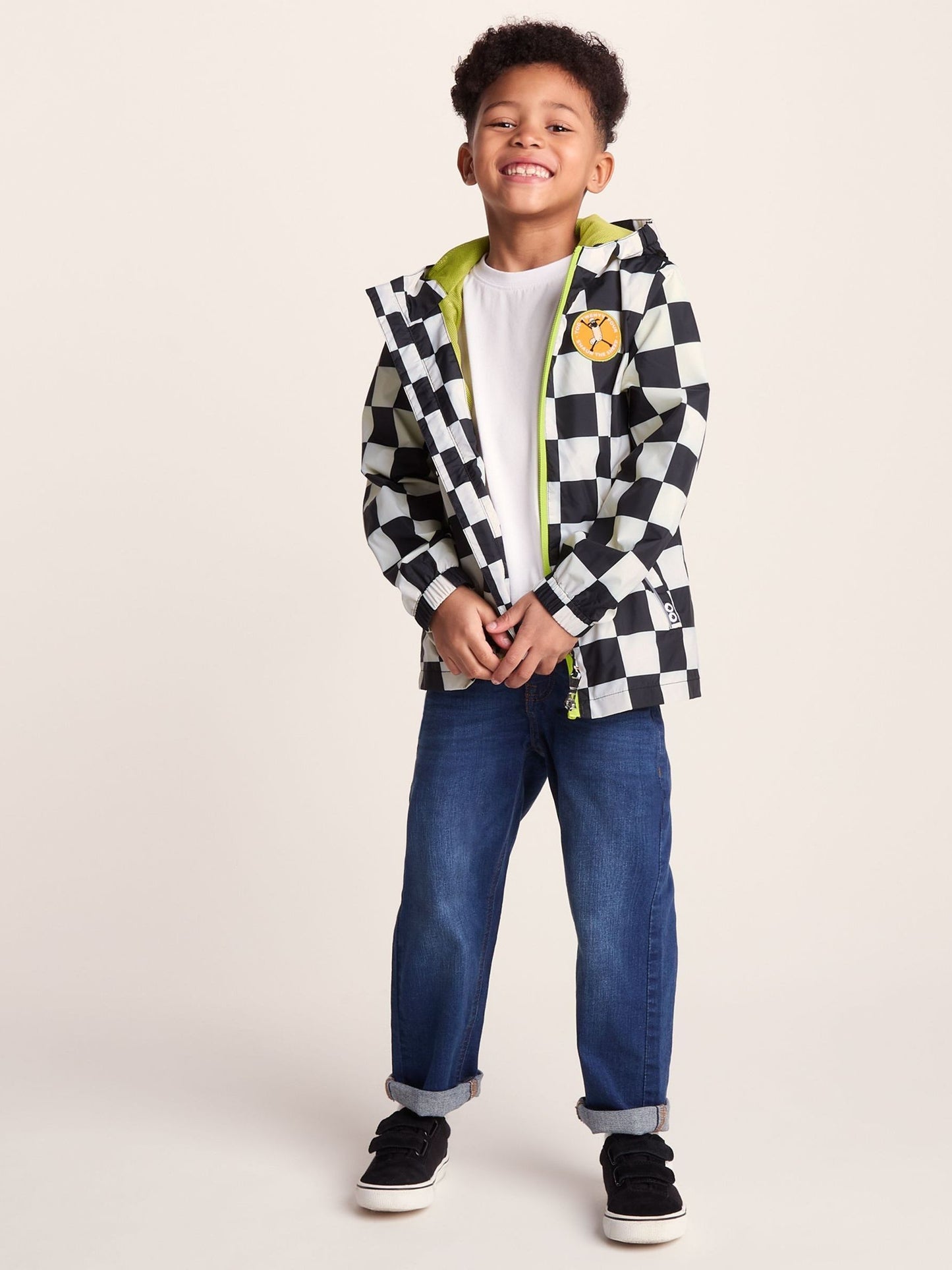 Dsiney Kidz - Tog 24 Black Cohampshire Shaun the Sheep Waterproof Jacket image 2