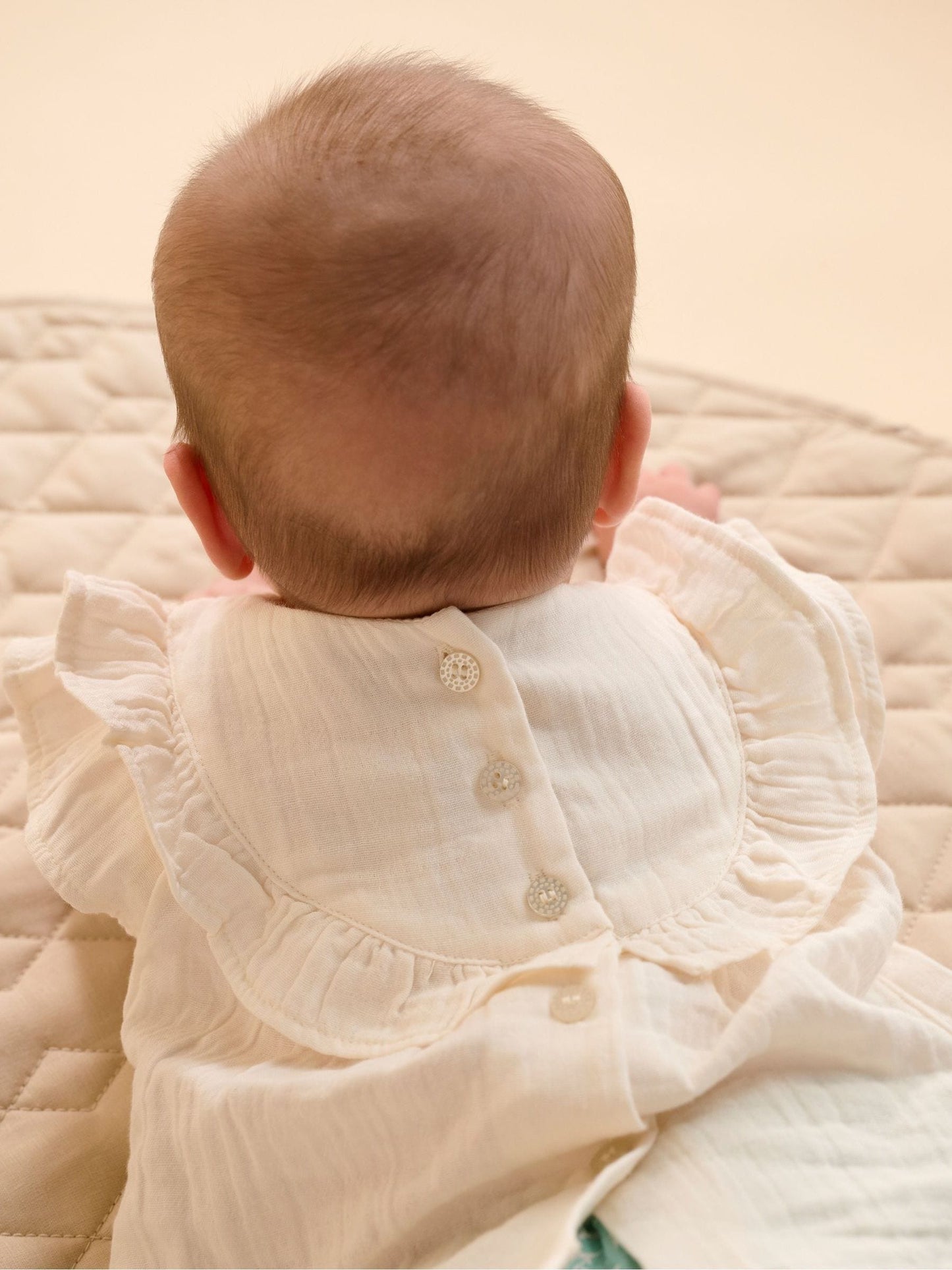 Purebaby Green Embroidered Top and Bloomer Set image 3