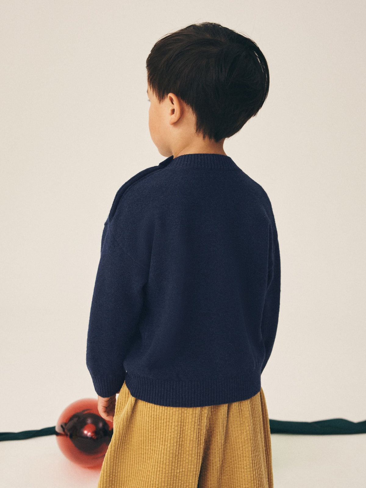 Navy Christmas Crew Neck Jumper (3mths-7yrs) - image 2