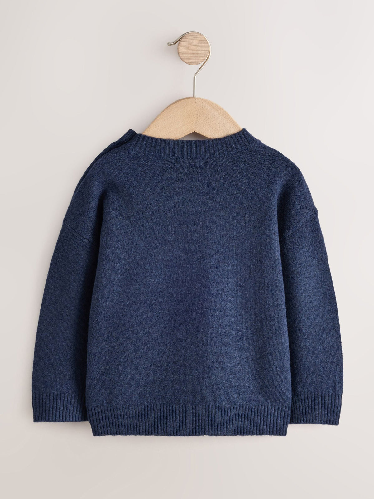 Navy Christmas Crew Neck Jumper (3mths-7yrs) - image 5