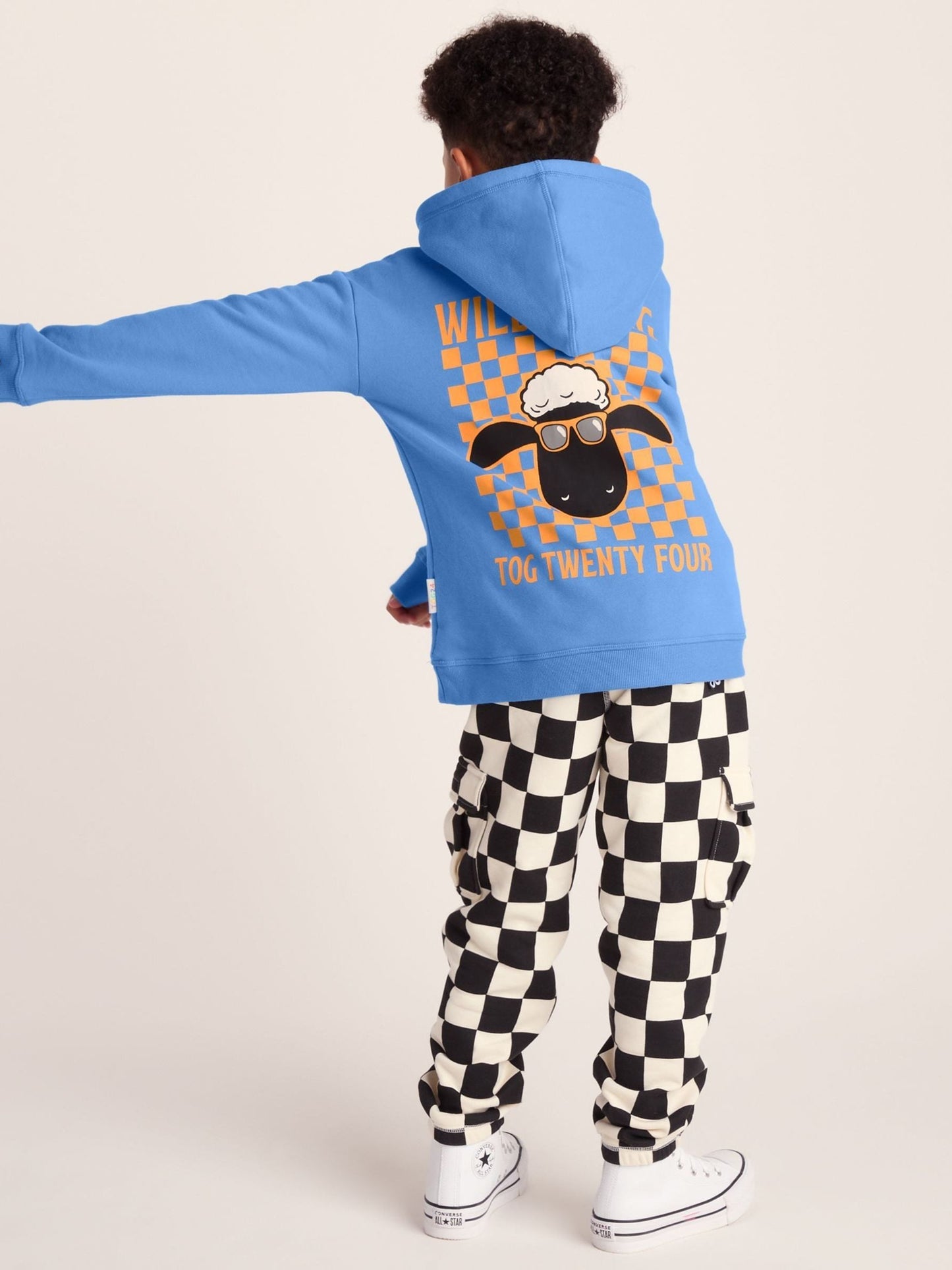 Dsiney Kidz - Tog 24 Blue/Orange Pelibuey Shaun The Sheep Hoodie image 3