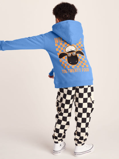 Dsiney Kidz - Tog 24 Blue/Orange Pelibuey Shaun The Sheep Hoodie image 3