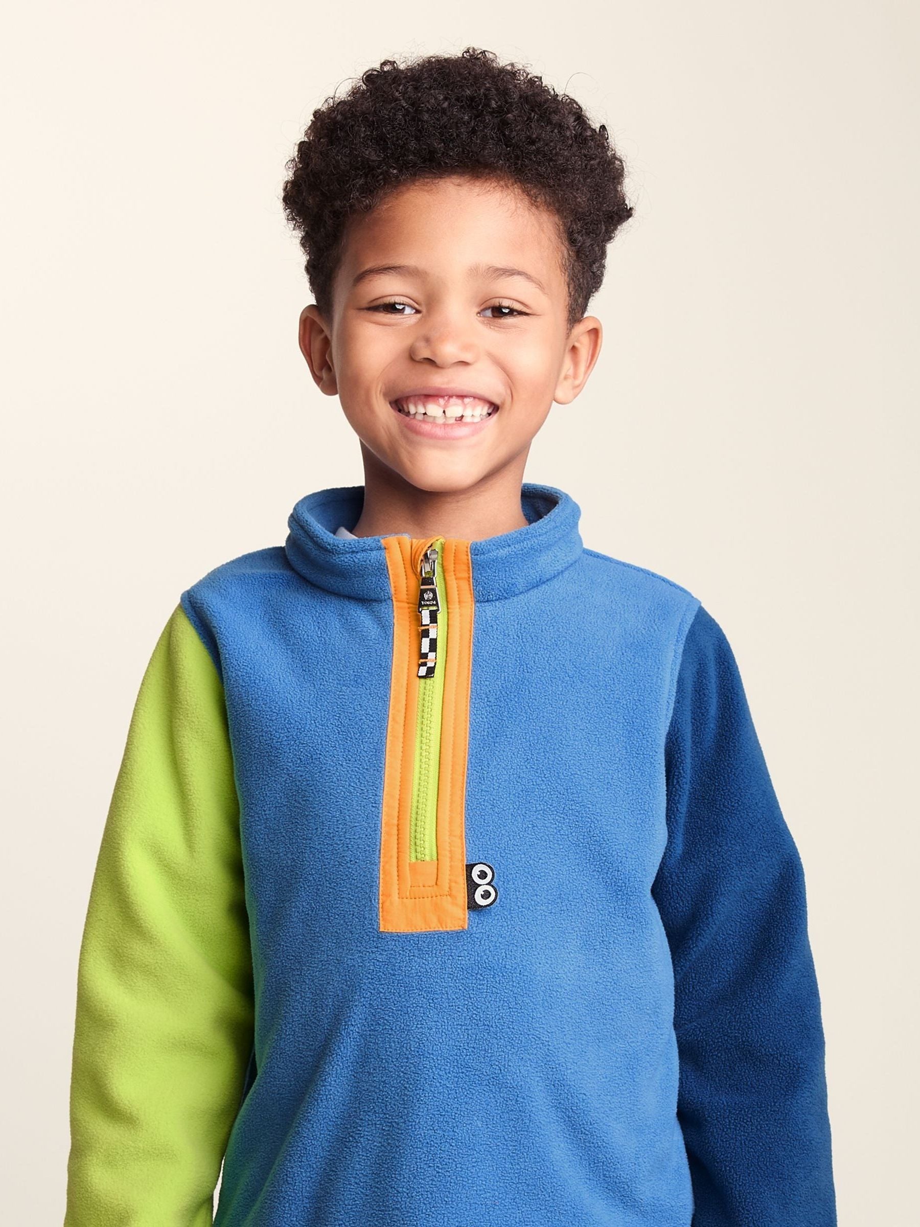 Dsiney Kidz - Tog 24 Blue Texel Kids Shaun The Sheep Zip Neck Fleece image 4