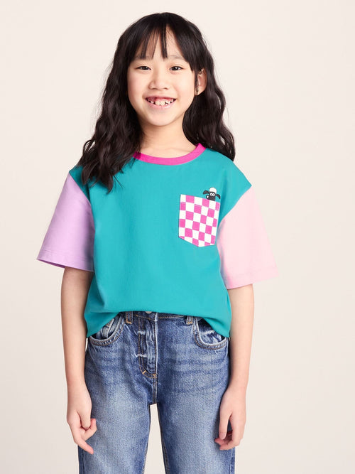 Tog 24 Green Ladoum Kids Shaun the Sheep T-Shirt image 1