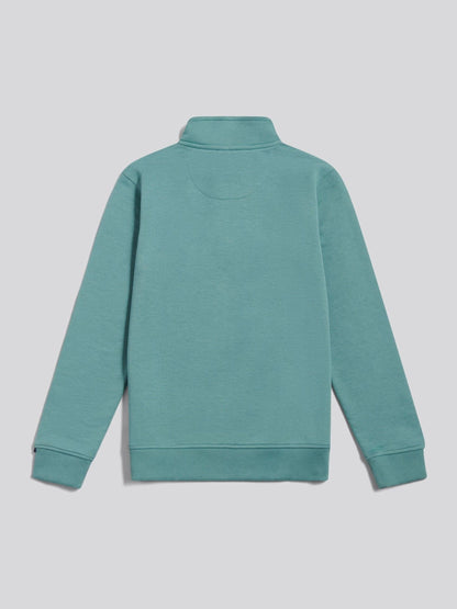 Dsiney Kidz - U.S. Polo Assn. Green Double Horsemen ¼ Zip Sweatshirt image 6