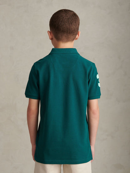 Dsiney Kidz - U.S. Polo Assn Green Player Polo Shirt image 4