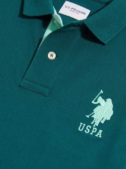 Dsiney Kidz - U.S. Polo Assn Green Player Polo Shirt image 9
