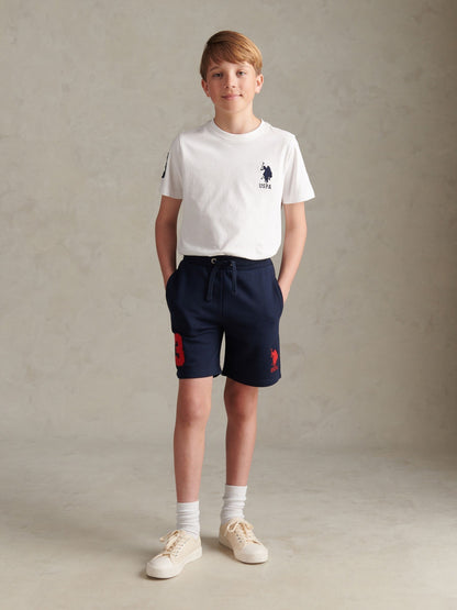 Dsiney Kidz - U.S. Polo Assn. Navy Blue Player 3 Sweat Shorts image 3