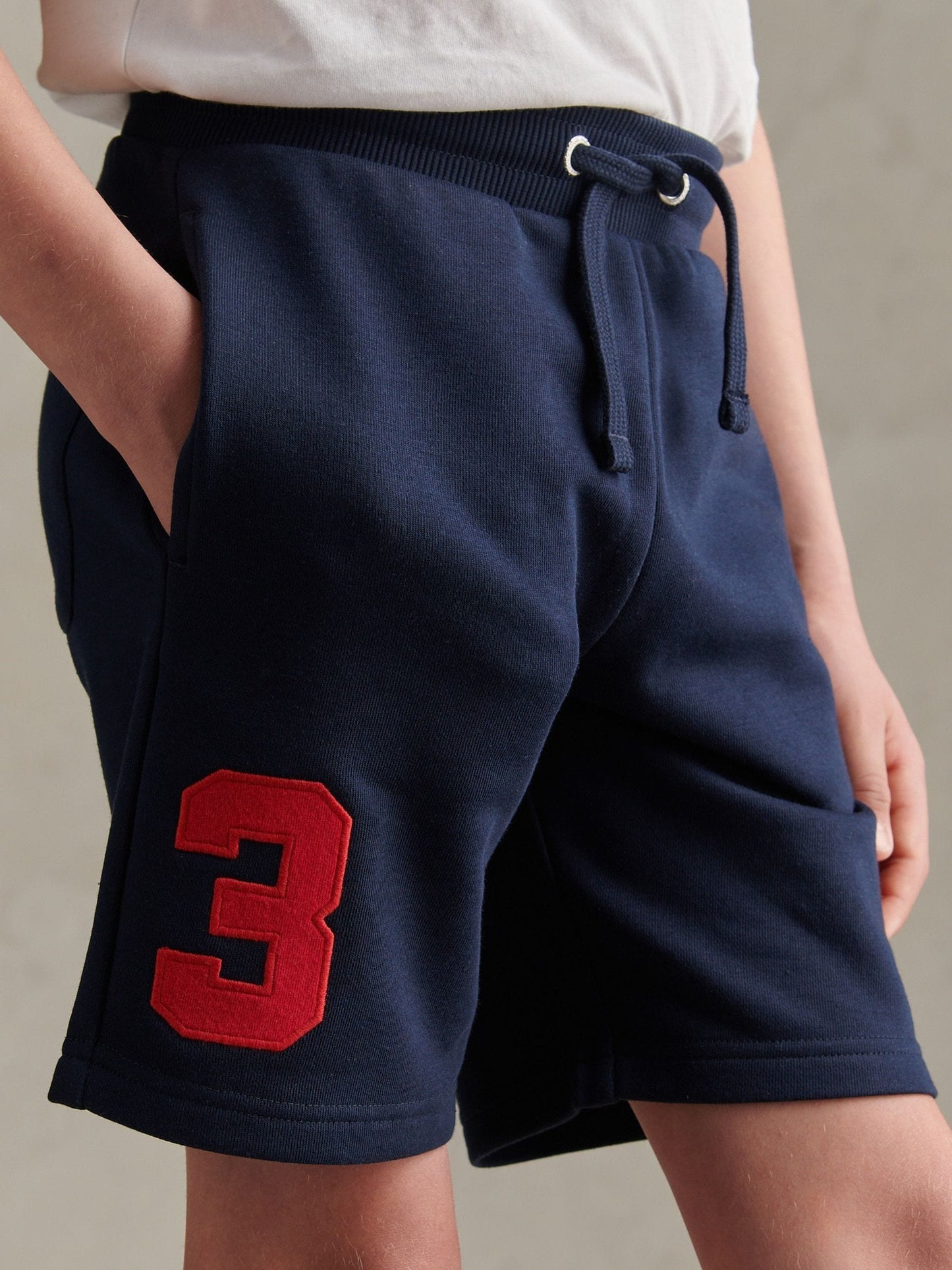 Dsiney Kidz - U.S. Polo Assn. Navy Blue Player 3 Sweat Shorts image 5