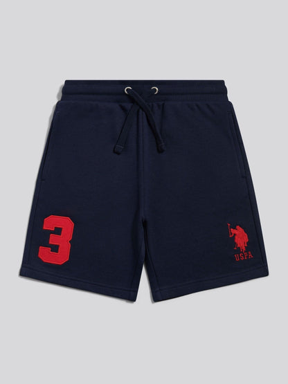 Dsiney Kidz - U.S. Polo Assn. Navy Blue Player 3 Sweat Shorts image 7