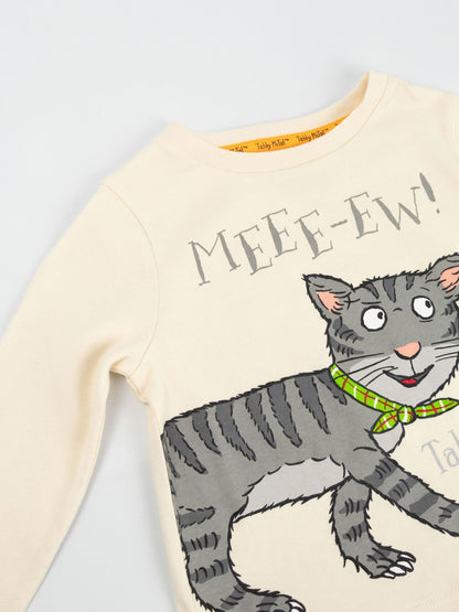 Vanilla Underground Cream Tabby McTat Long Sleeve Long Leg Pyjamas Set image 6