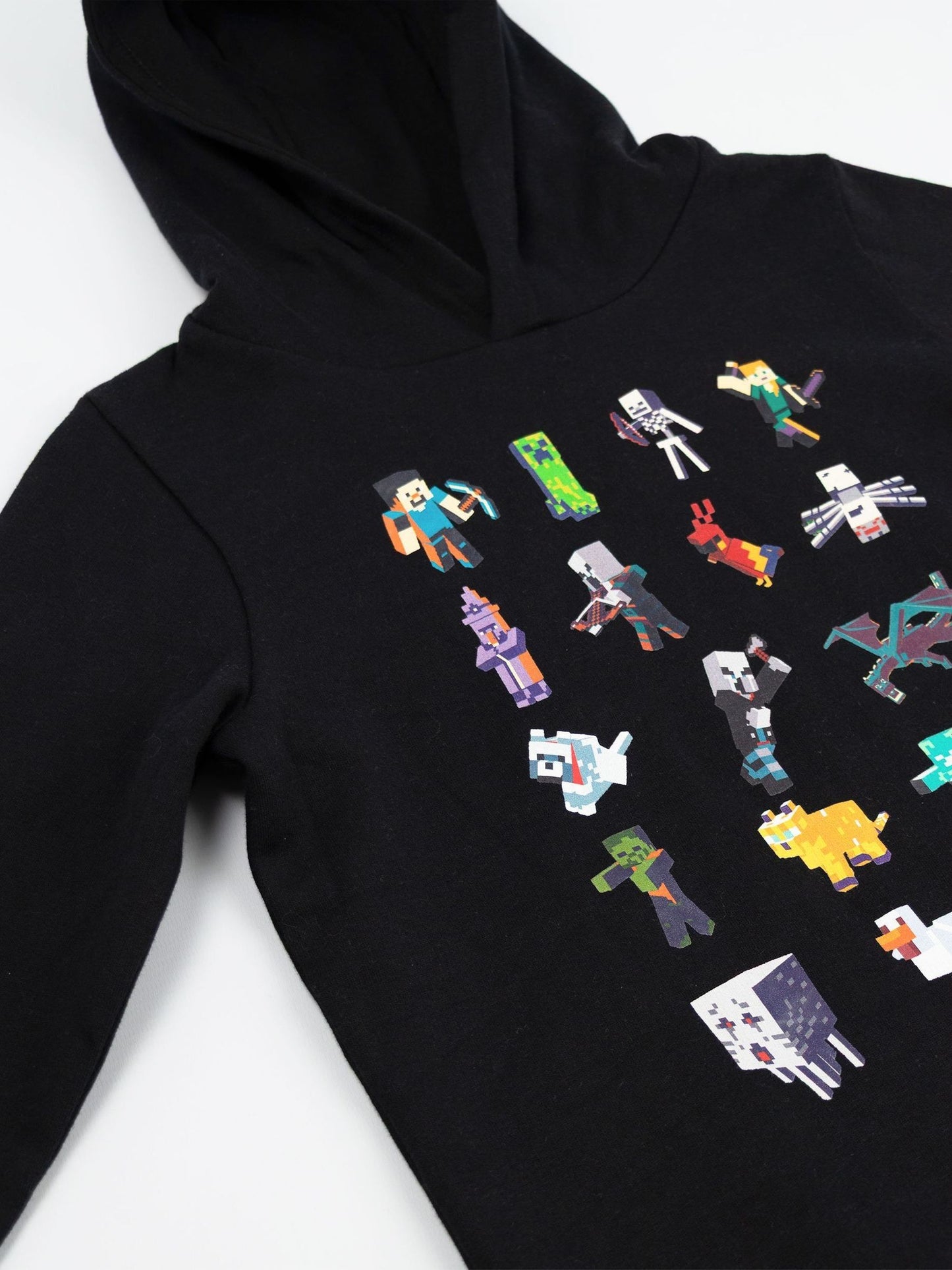 Dsiney Kidz - Vanilla Underground Black Minecraft Sprites Hoodie image 4