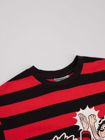 Dsiney Kidz - Vanilla Underground Red Dennis The Menace Short Sleeved T-Shirt image 4