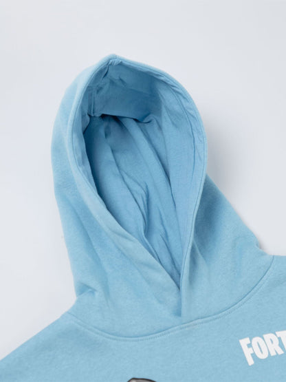 Dsiney Kidz - Vanilla Underground Blue Fortnite Character Hoodie image 4