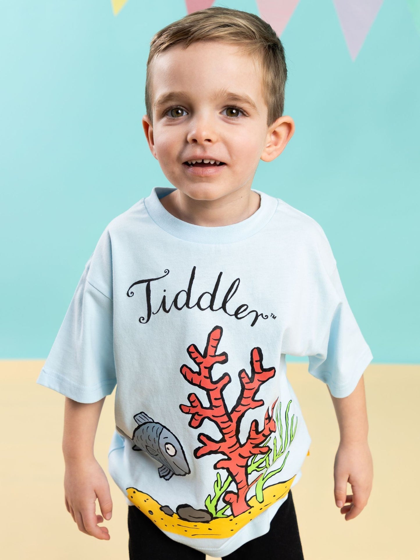 Dsiney Kidz - Vanilla Underground Blue Tiddler Short Sleeved T-Shirt image 1