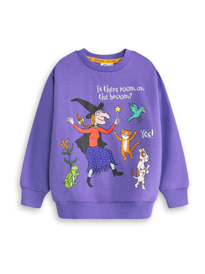 Dsiney Kidz - Vanilla Underground Purple Room On The Broom Sweatshirt image 2