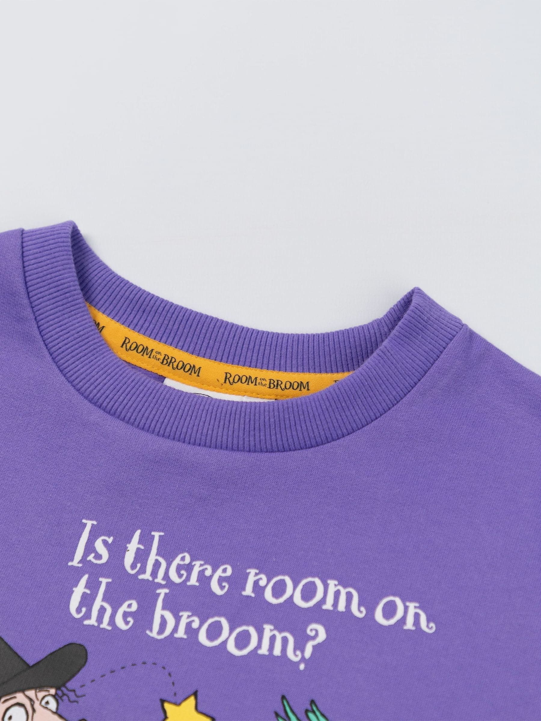Dsiney Kidz - Vanilla Underground Purple Room On The Broom Sweatshirt image 5