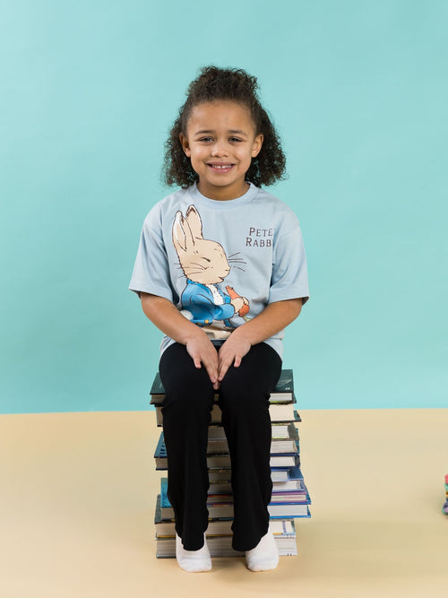 Vanilla Underground Blue Peter Rabbit Short Sleeved T-Shirt image 1