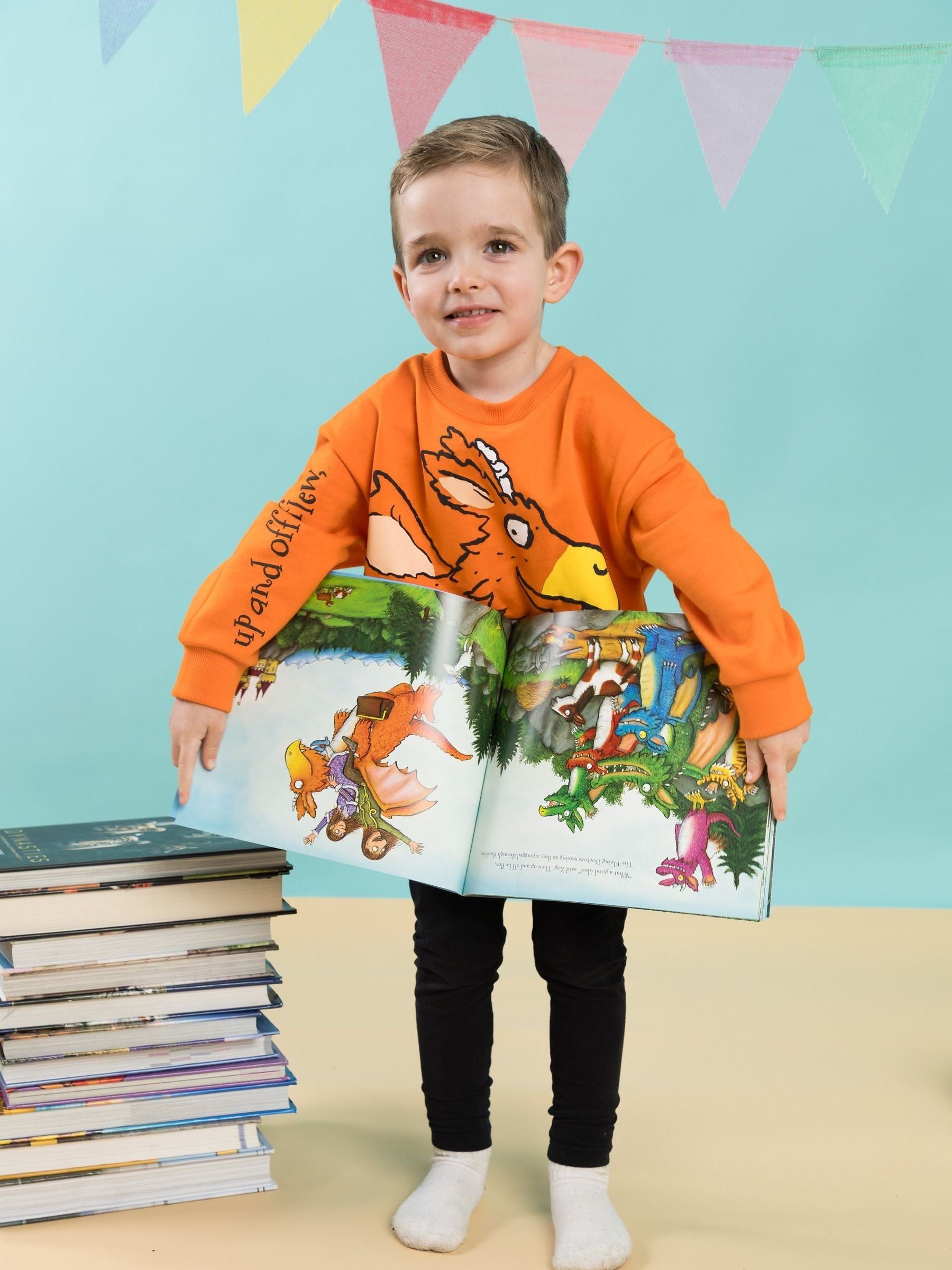 Dsiney Kidz - Vanilla Underground Orange Zog Sweatshirt image 1