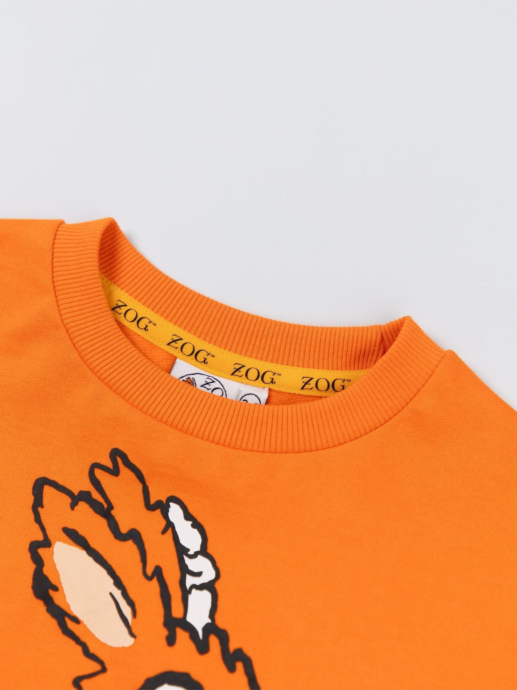 Dsiney Kidz - Vanilla Underground Orange Zog Sweatshirt image 5