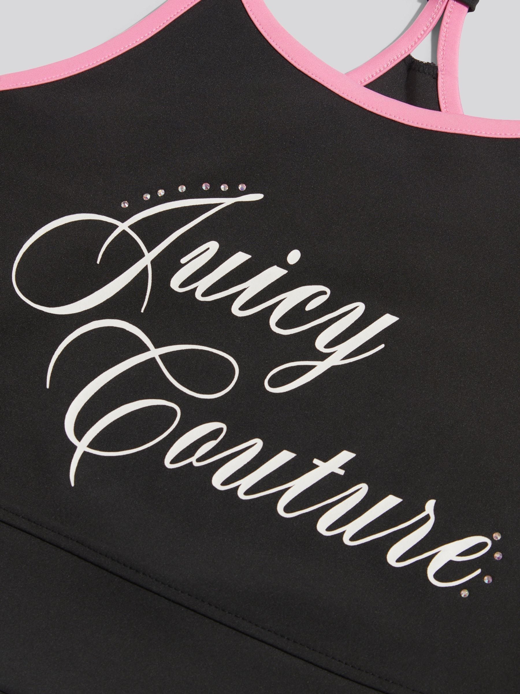 Dsiney Kidz - Juicy Couture Black Contrast Dance Top image 3