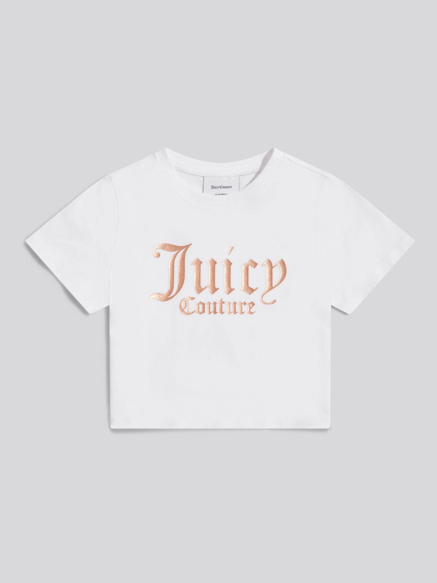 Dsiney Kidz - Juicy Couture White Cotton T-Shirt image 1