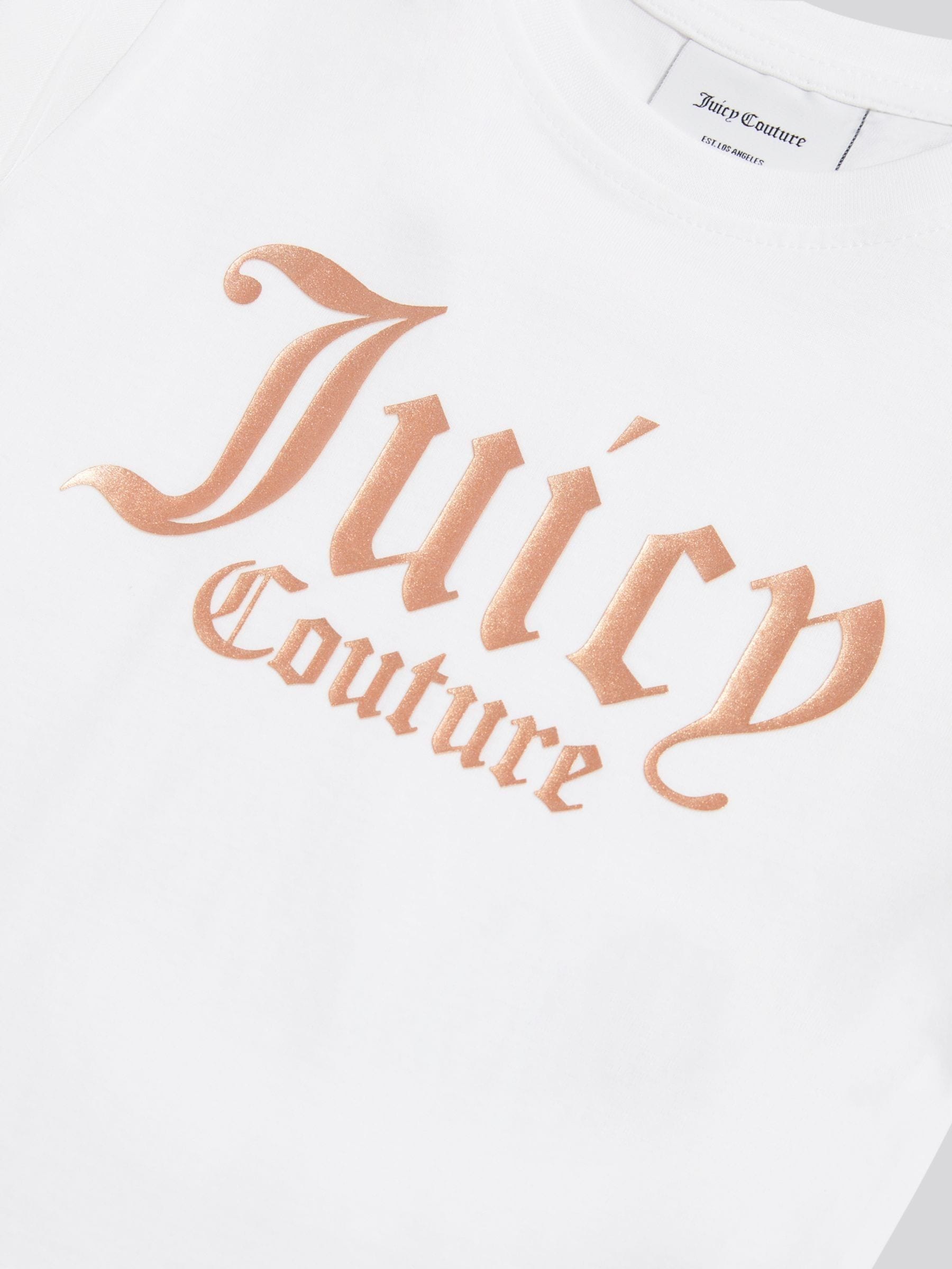 Dsiney Kidz - Juicy Couture White Cotton T-Shirt image 3