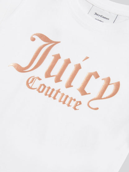 Dsiney Kidz - Juicy Couture White Cotton T-Shirt image 3