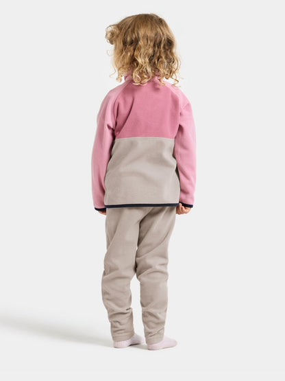 Dsiney Kidz - Didriksons Pink Monte Half Button Fleece image 3