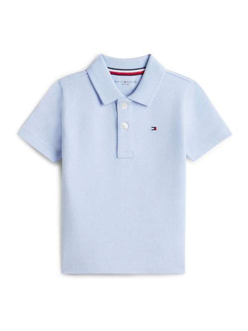 Dsiney Kidz - Tommy Hilfiger Blue Essential Regular Fit Pique Polo Shirt image 1