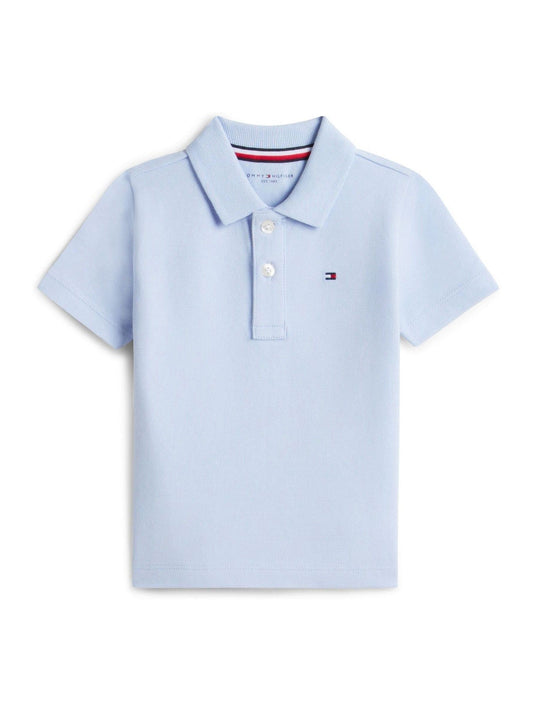Dsiney Kidz - Tommy Hilfiger Blue Essential Regular Fit Pique Polo Shirt image 1