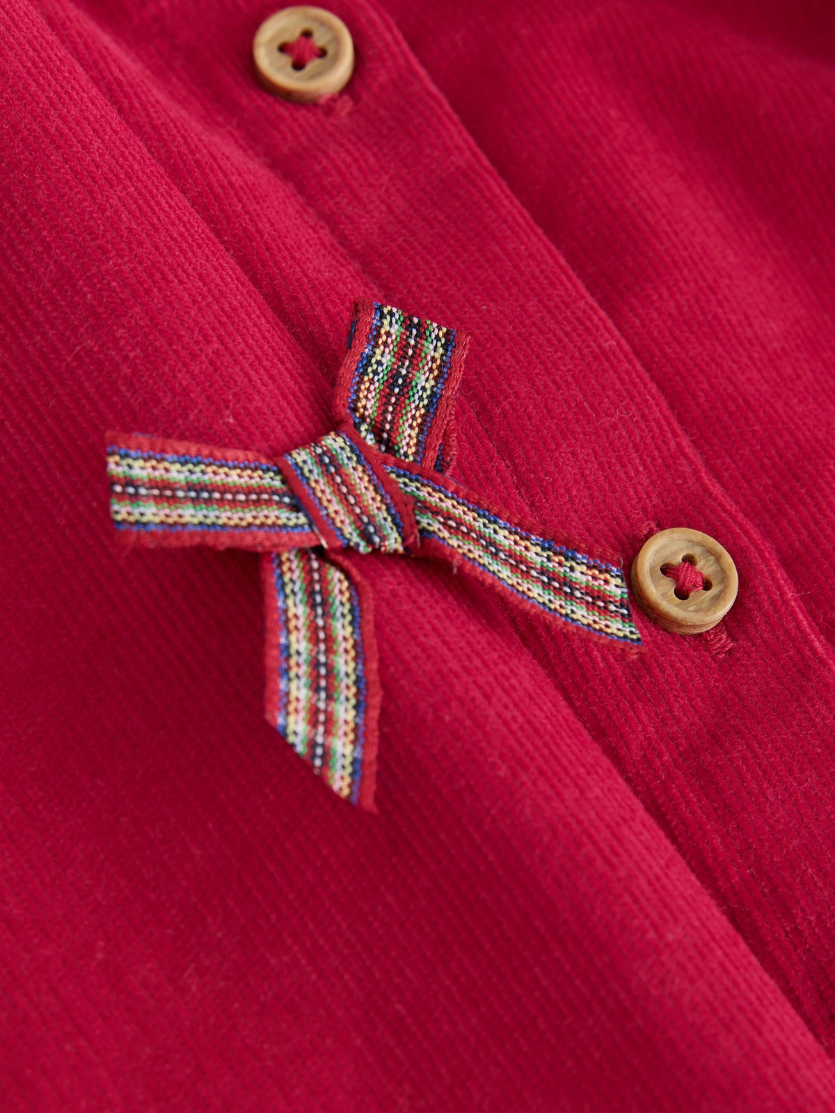 Dsiney Kidz - Red Cord 3D Bow Collar Dress (3mths-8yrs) image 8