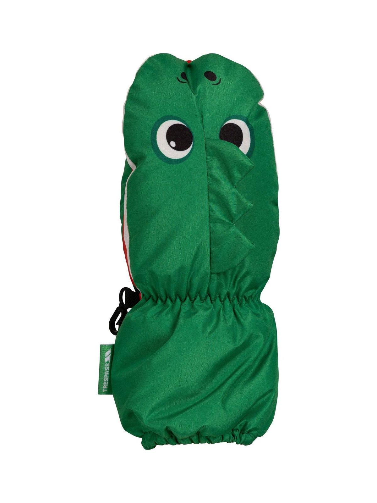 Trespass Green Playful Kids Mitten Gloves - image 2