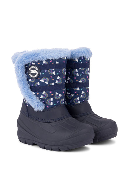 Trespass Blue Runa Kids Snow Boots - image 1